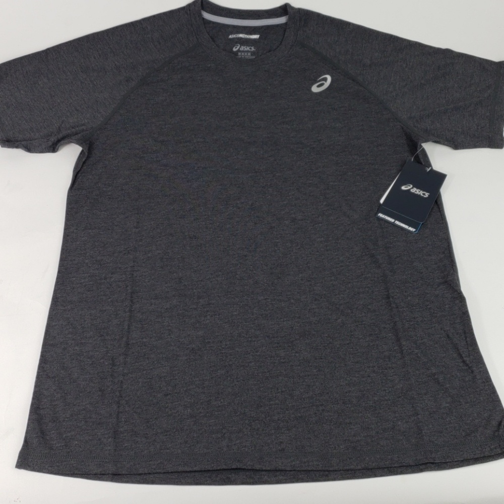 Men's Asics Tee Shirt Polyester Rayon  Anti Odor